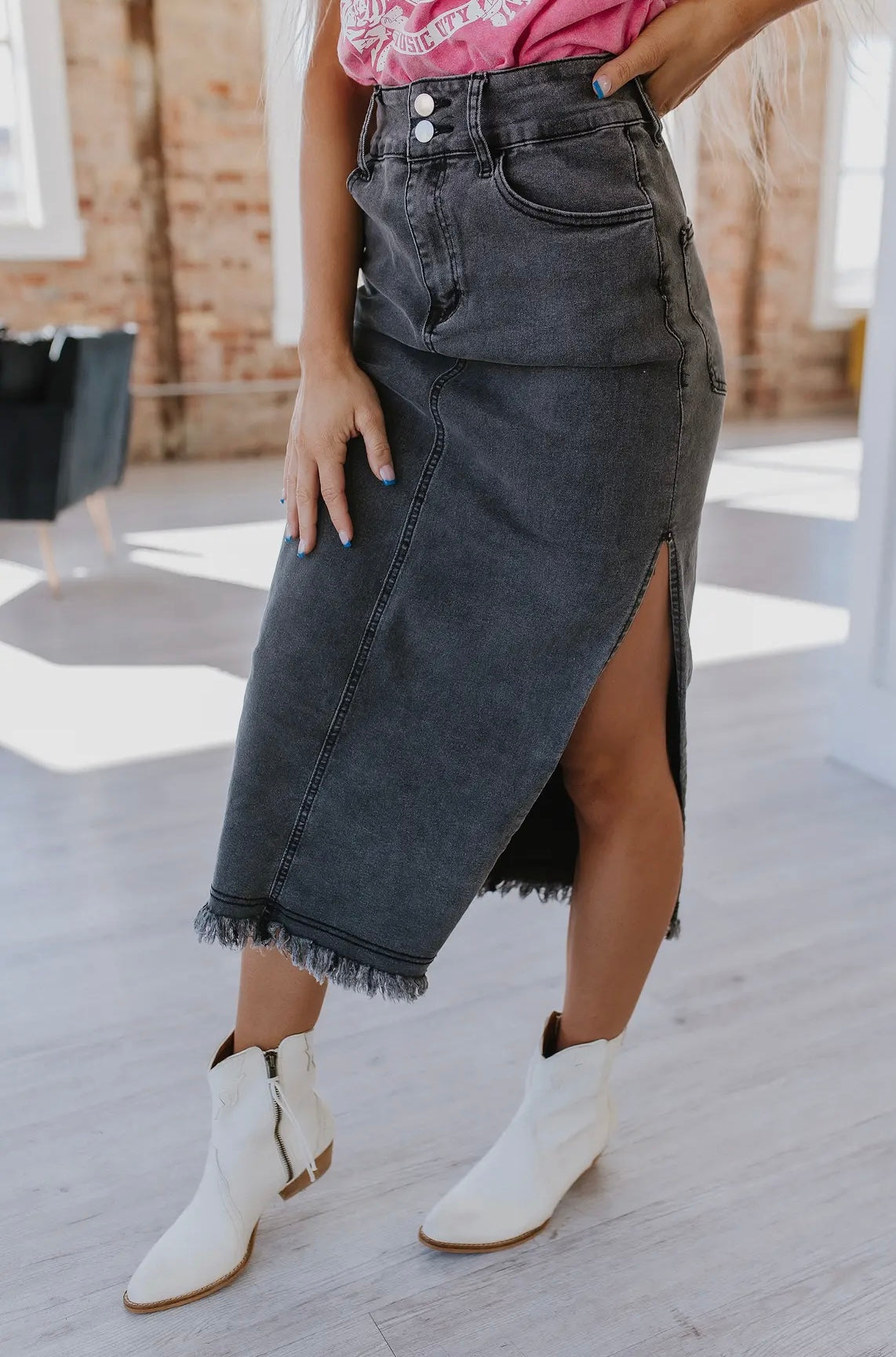 Denim Skirt
