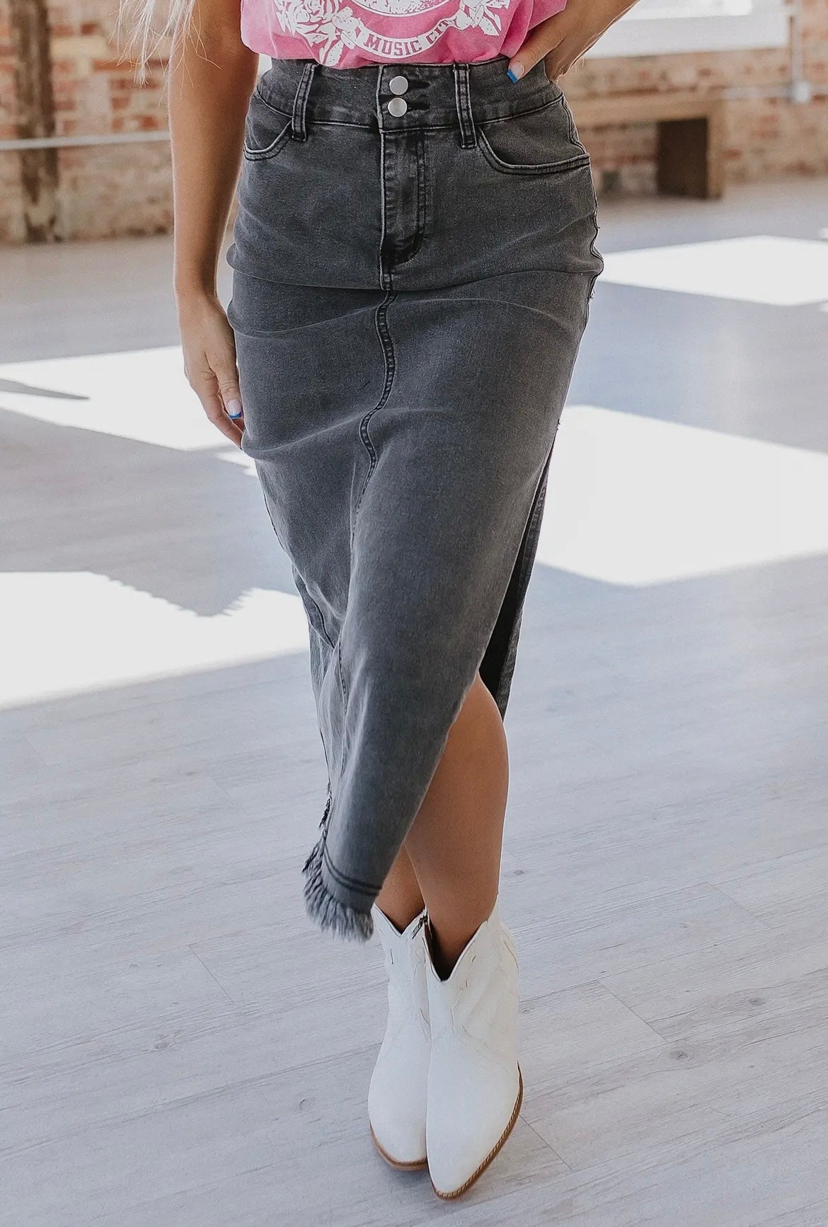Denim Skirt
